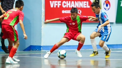 SLNA thẳng tiến, Hà Nội bị loại ở tứ kết giải bóng đá nhi đồng (U11) toàn quốc 2023 